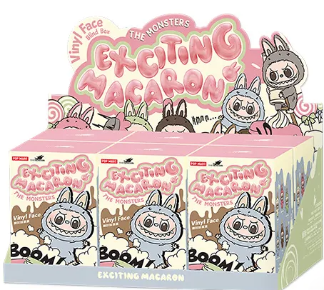 Labubu The Monster – Exciting Macaron Edition (POPMART 100% Authentic)