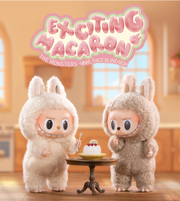 Labubu The Monster – Exciting Macaron Edition (POPMART 100% Authentic)